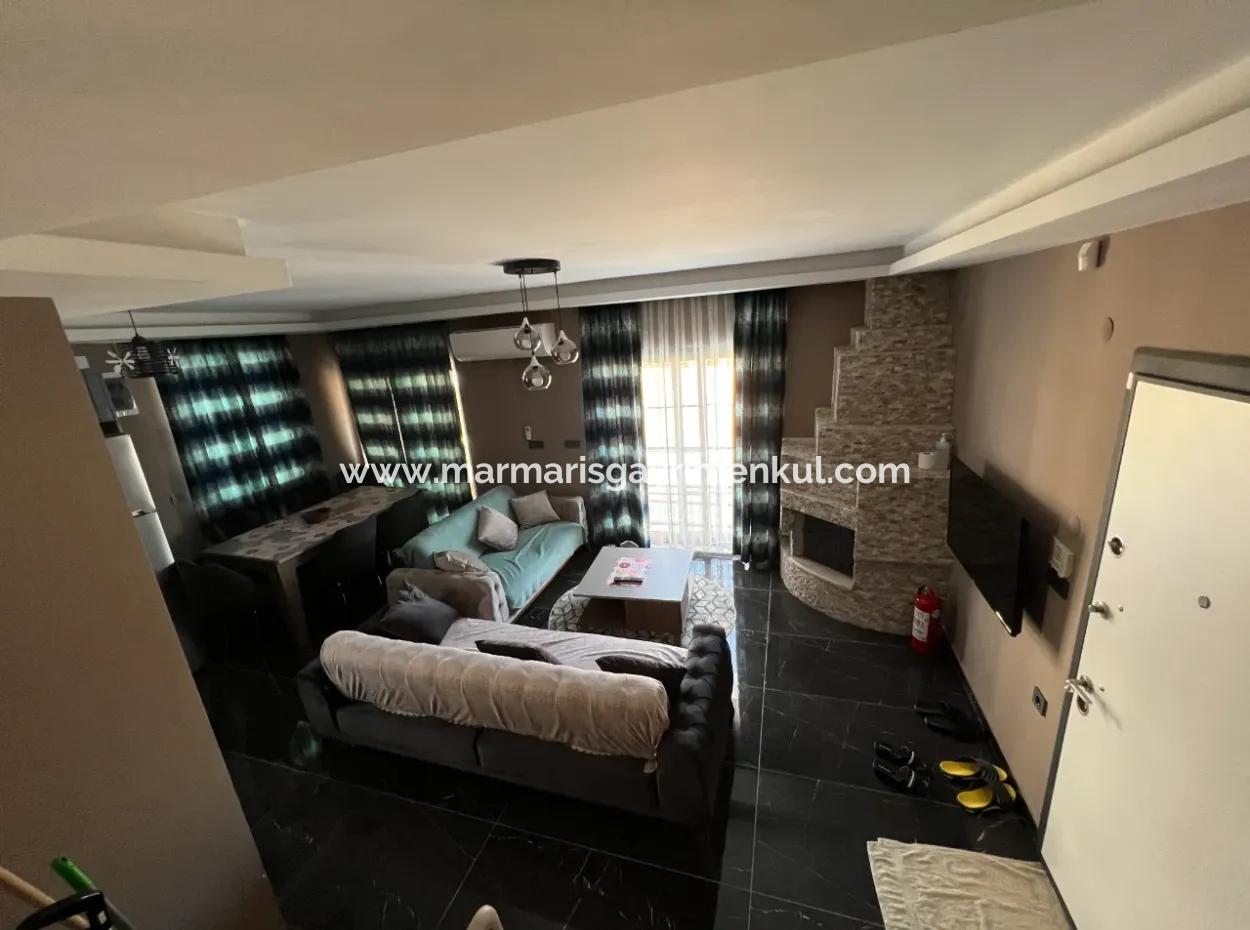 3 Zimmer, 1 Wohnzimmer, 3 Bäder, Ultra-Luxuriöse Tagesmiete Villa Mit Komplett Freistehendem Pool Im Viertel Marmaris Cetibeli