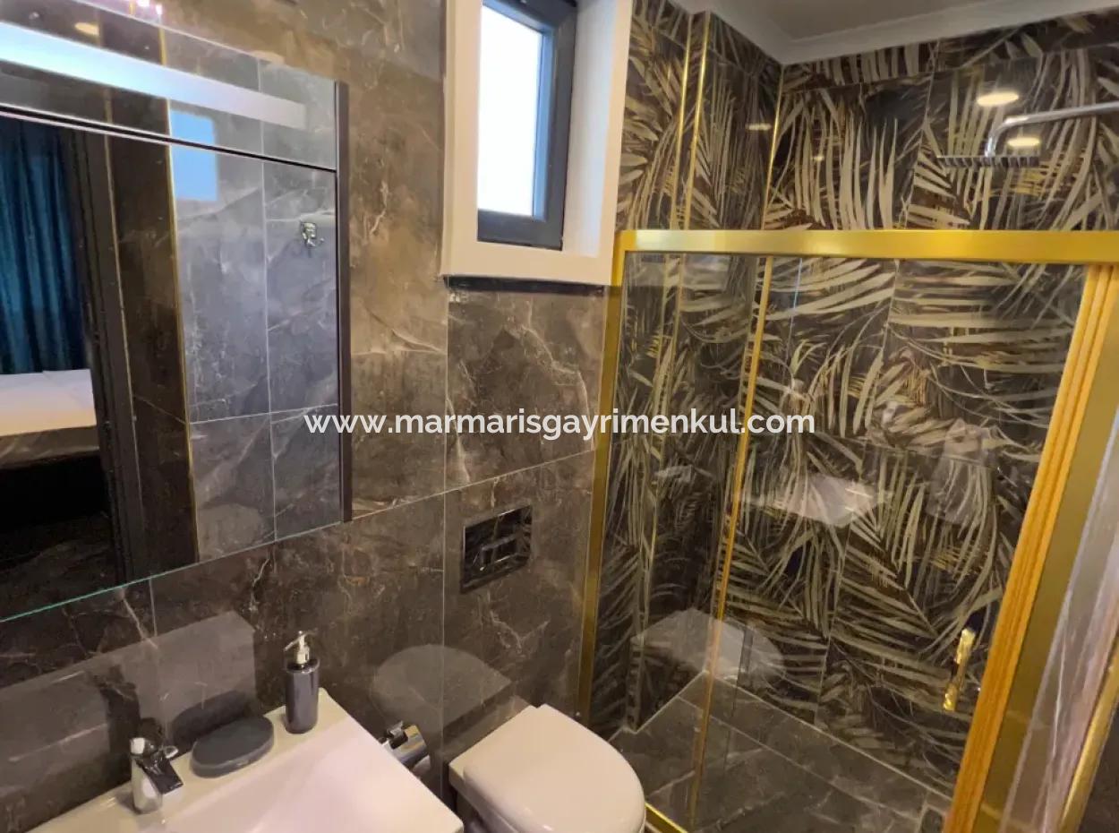 3 Zimmer, 1 Wohnzimmer, 3 Bäder, Ultra-Luxuriöse Tagesmiete Villa Mit Komplett Freistehendem Pool Im Viertel Marmaris Cetibeli
