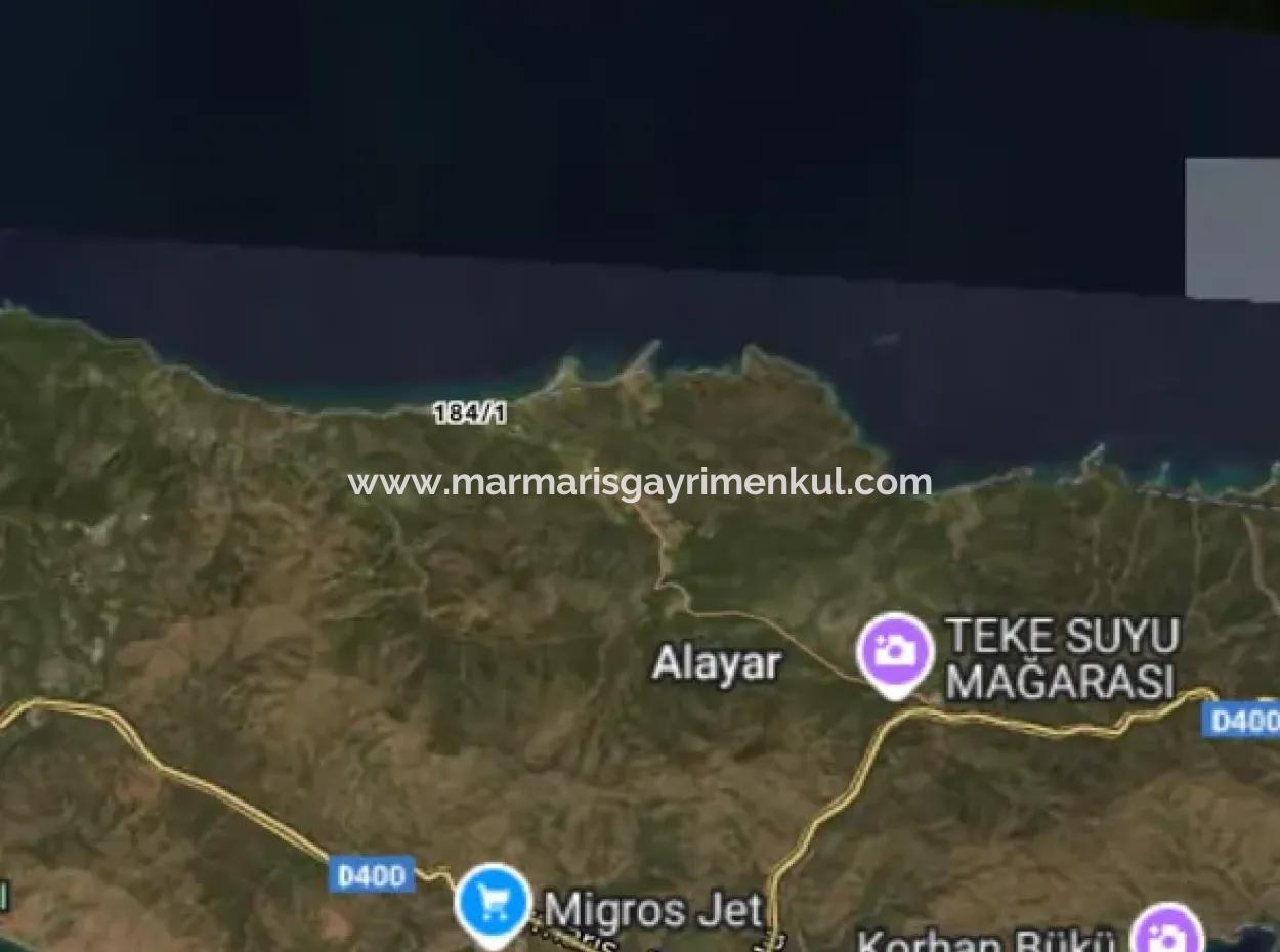 4500M2 Geeignetes Grundstück Am Meer Zum Verkauf Im Stadtteil Alavara Im Bezirk Datça