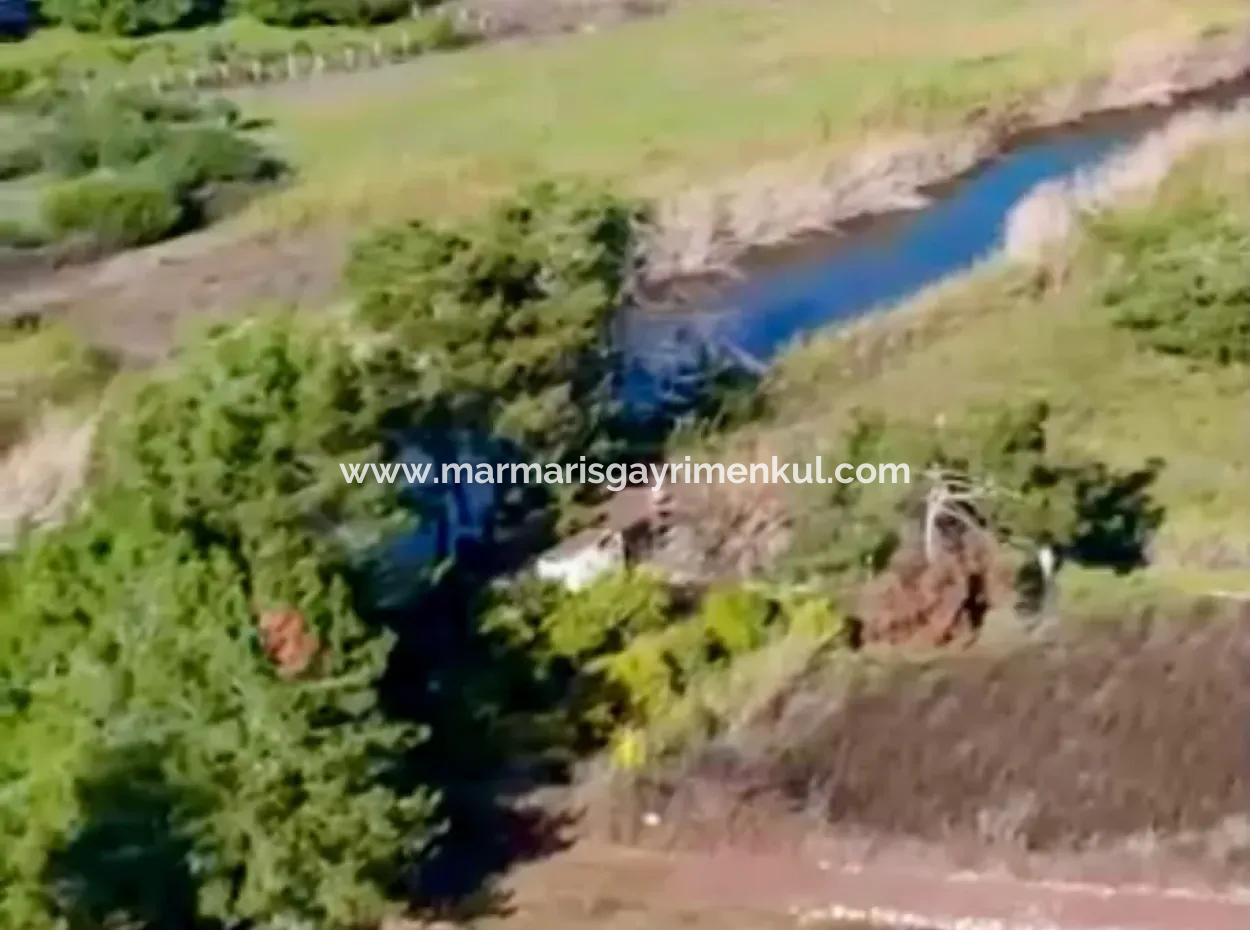 Unser 10000M2 Großes Gemeinschaftsland, Das Für Die Gewerbliche Nutzung Am Kanal In Marmaris Geeignet Ist, Steht Zum Verkauf