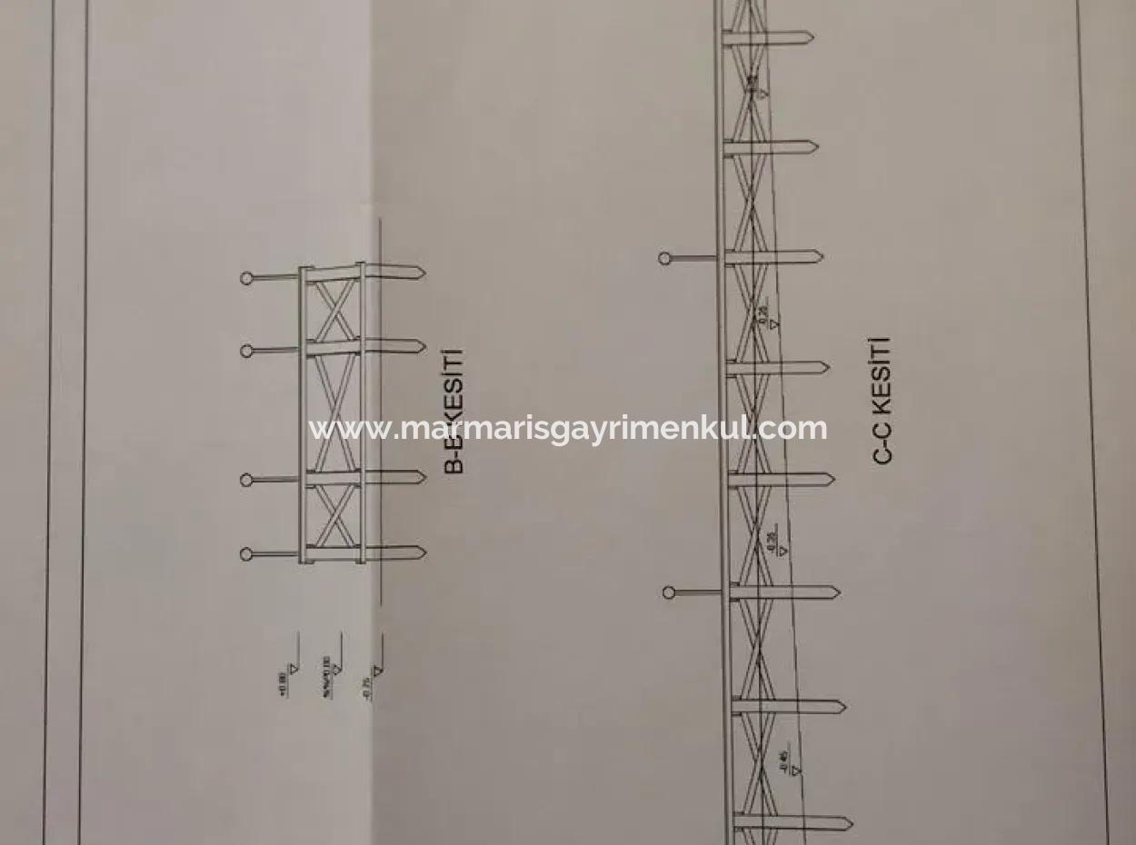 Das Land Zum Verkauf Von Marmaris In Der Nähe Des Meeres Grundstück Hotels, Marina, Yacht Club Land 4000 M2