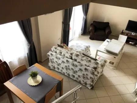 Luxus 3 Zimmer 1 Wohnzimmer Duplex-Wohnung Mit Pool Marmaris Icmeler