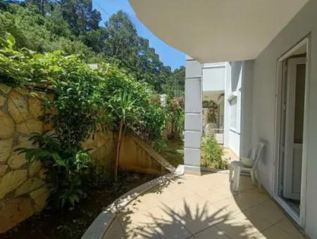 3 1 Garten-Maisonette-Wohnung Zum Verkauf In Beldibi Im Stadtteil Marmaris In Einem Komplex Mit Blick Auf Die Natur Swimmingpool