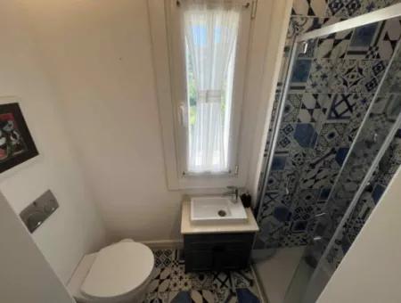 3 Zimmer 1 Wohnzimmer 140M2 2 Villen Zum Verkauf Mit Pool Mit Herrlichem Meerblick Im Viertel Selimiye Im Bezirk Marmaris