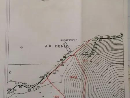 Das Land Zum Verkauf Von Marmaris In Der Nähe Des Meeres Grundstück Hotels, Marina, Yacht Club Land 4000 M2