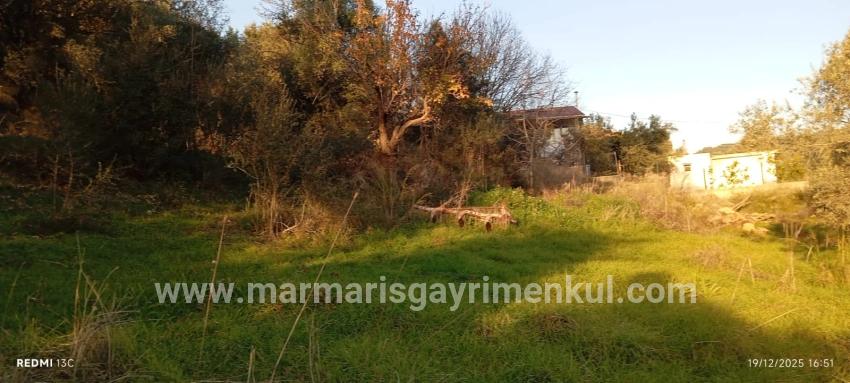 1186 M2 Plot Of Land For Sale In Akyaka, 8 Km Away, With A Planned 15-room Villa Project.