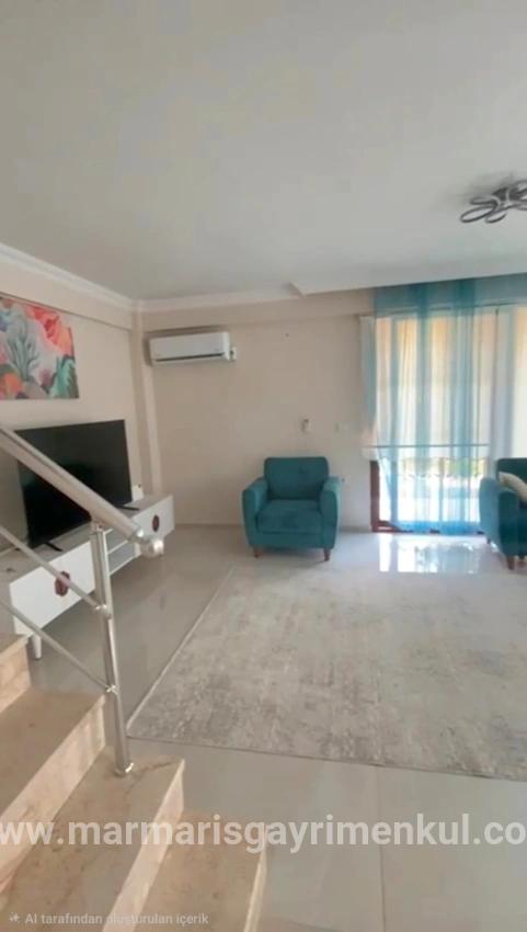 2+1 Furnished Apartment For Rent In Beldibi Neighborhood, With Private Entrance And Garden.