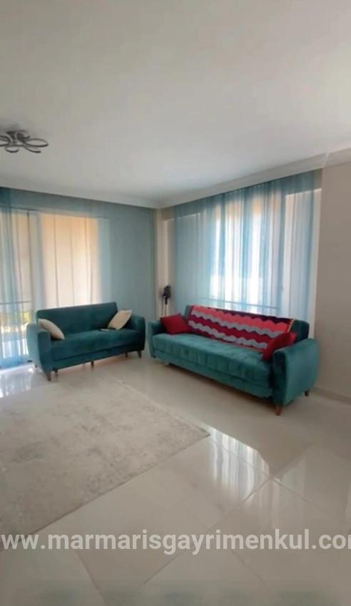2+1 Furnished Apartment For Rent In Beldibi Neighborhood, With Private Entrance And Garden.