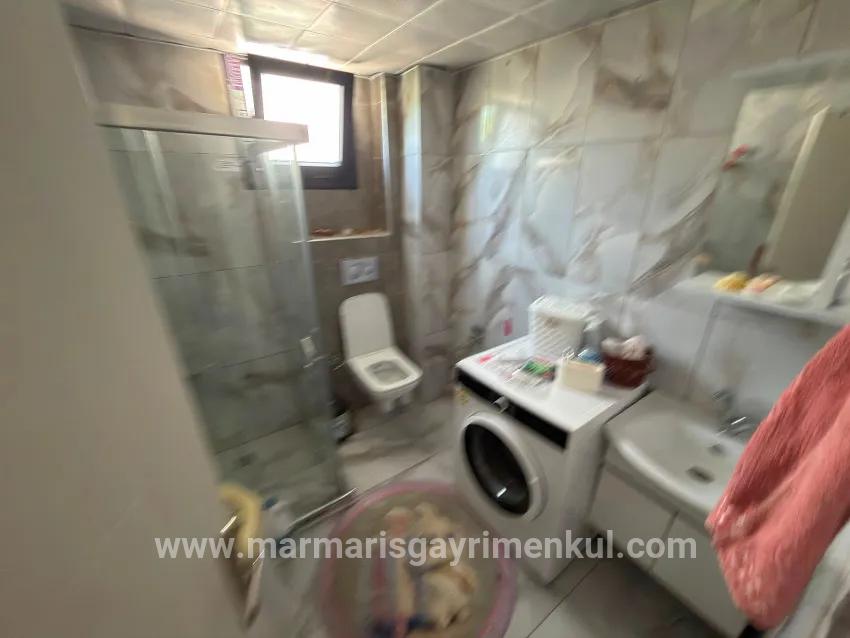 In the centre of Dalaman furnished 1+1 rental zero flat