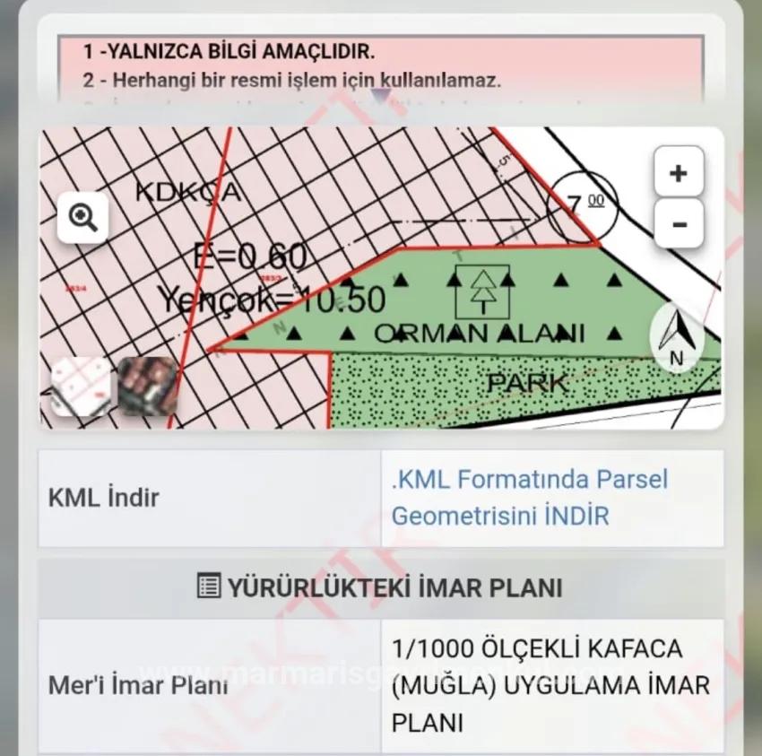 Muğla İzmir road On acil for sale 2600 m2 commercial zoned for sale land