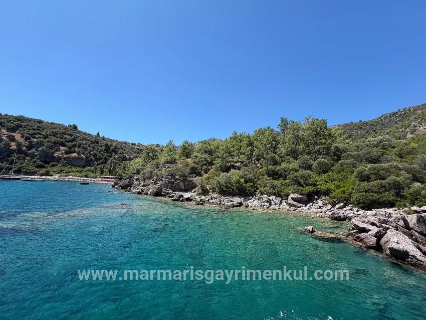 Marmaris Turunç cove with sea zero 4700 m2 controlled usage area