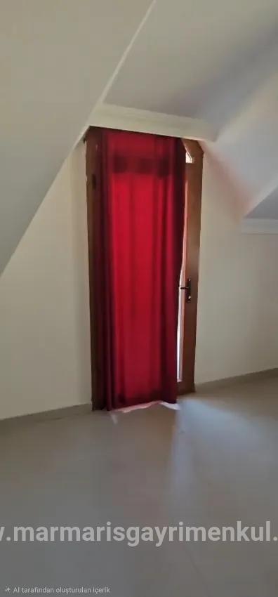 In Beldibi, a spacious and airy 3+1 rental apartment In a brand new building In excellent condition