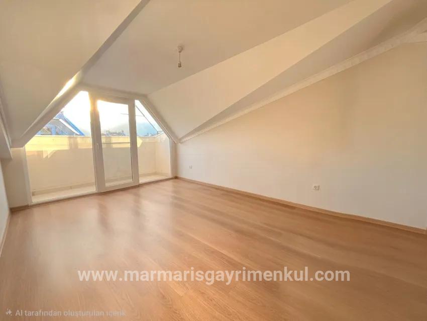 Marmaris's most prestigious site for sale 3+1 upper duplex apartment