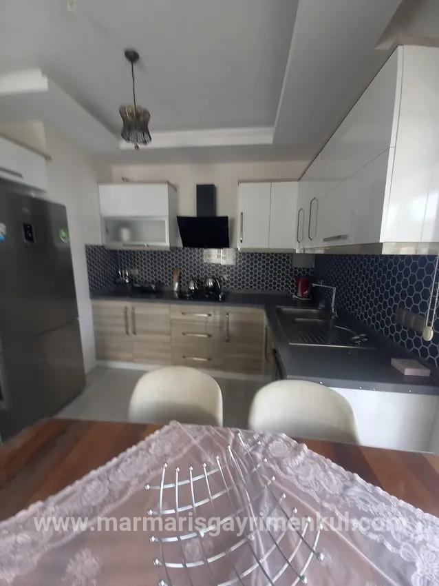 3+1 Bedroom Apartment For rent in Çıldır Nbh. Marmaris - 160 m²