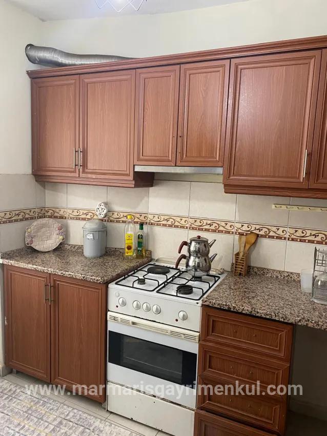 2+1 Bedroom Apartment For rent in Çıldır Nbh. Marmaris - 85 m²
