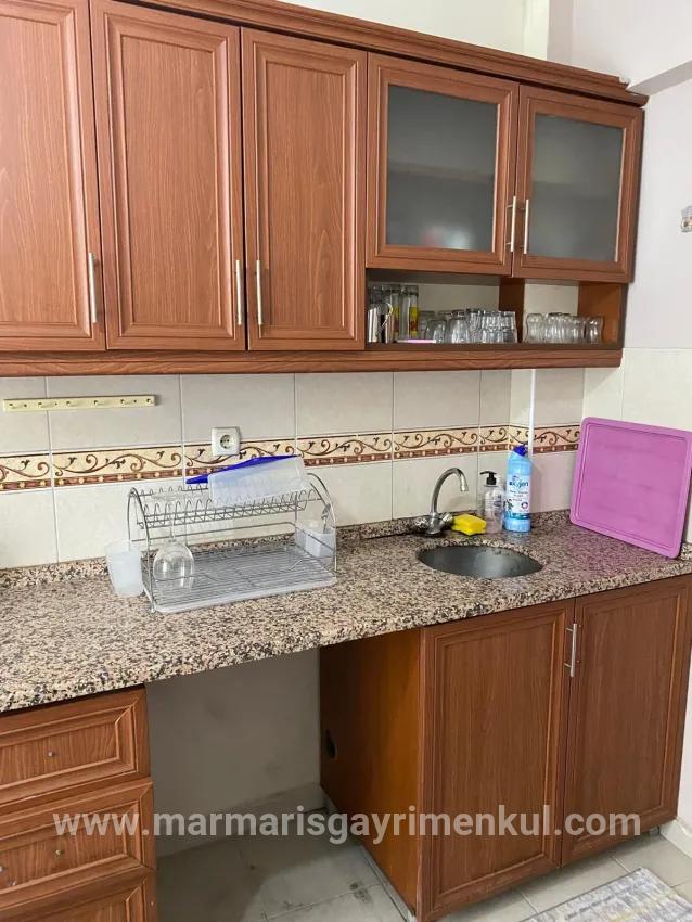 2+1 Bedroom Apartment For rent in Çıldır Nbh. Marmaris - 85 m²