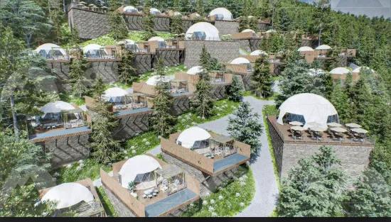 In Marmaris Çetibelinde within the forest 13,500 m2 Private usage area