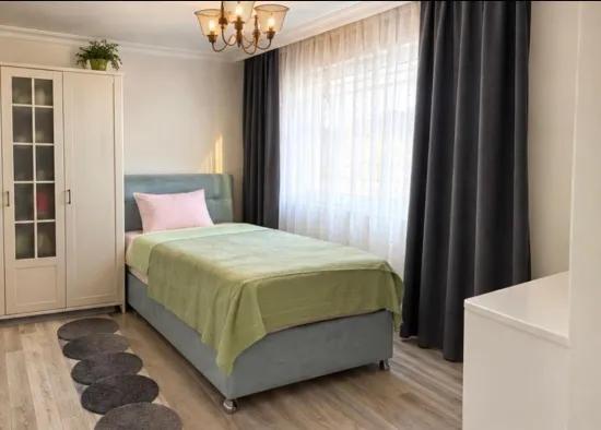 In Camiavlu, Marmaris Detached with Pool & Spacious Garden 4+1 Furnished For Rent Luxury Triplex