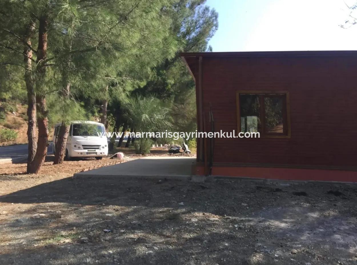 Apartment For Sale In Turgut Village, Both In The Workplace And On The Street For Sale 1 Rooms 1 Living Room