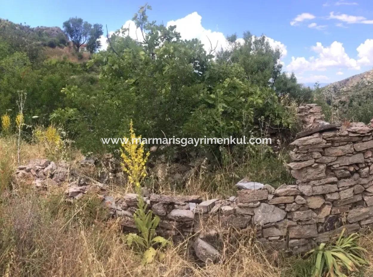 Akbuk, Mugla Province, County And Neighborhood Of The House In A Plot Of 3500 M2 In Zeytinkoy 2 Current Land Plot For Sale