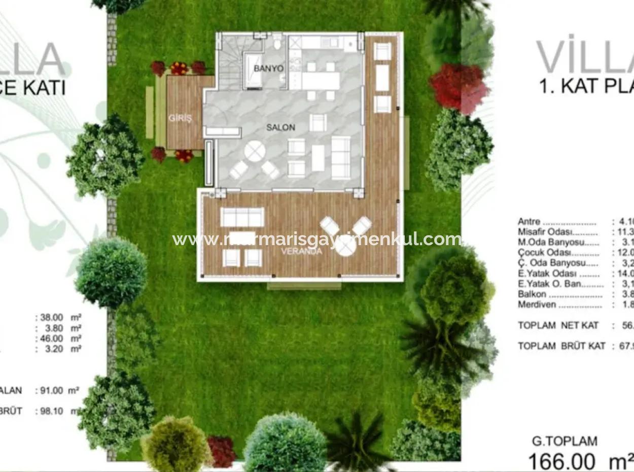 Our Ecological Villa With Fully Detached Swimming Pool Is For Sale 15 Km Away From Marmaris.