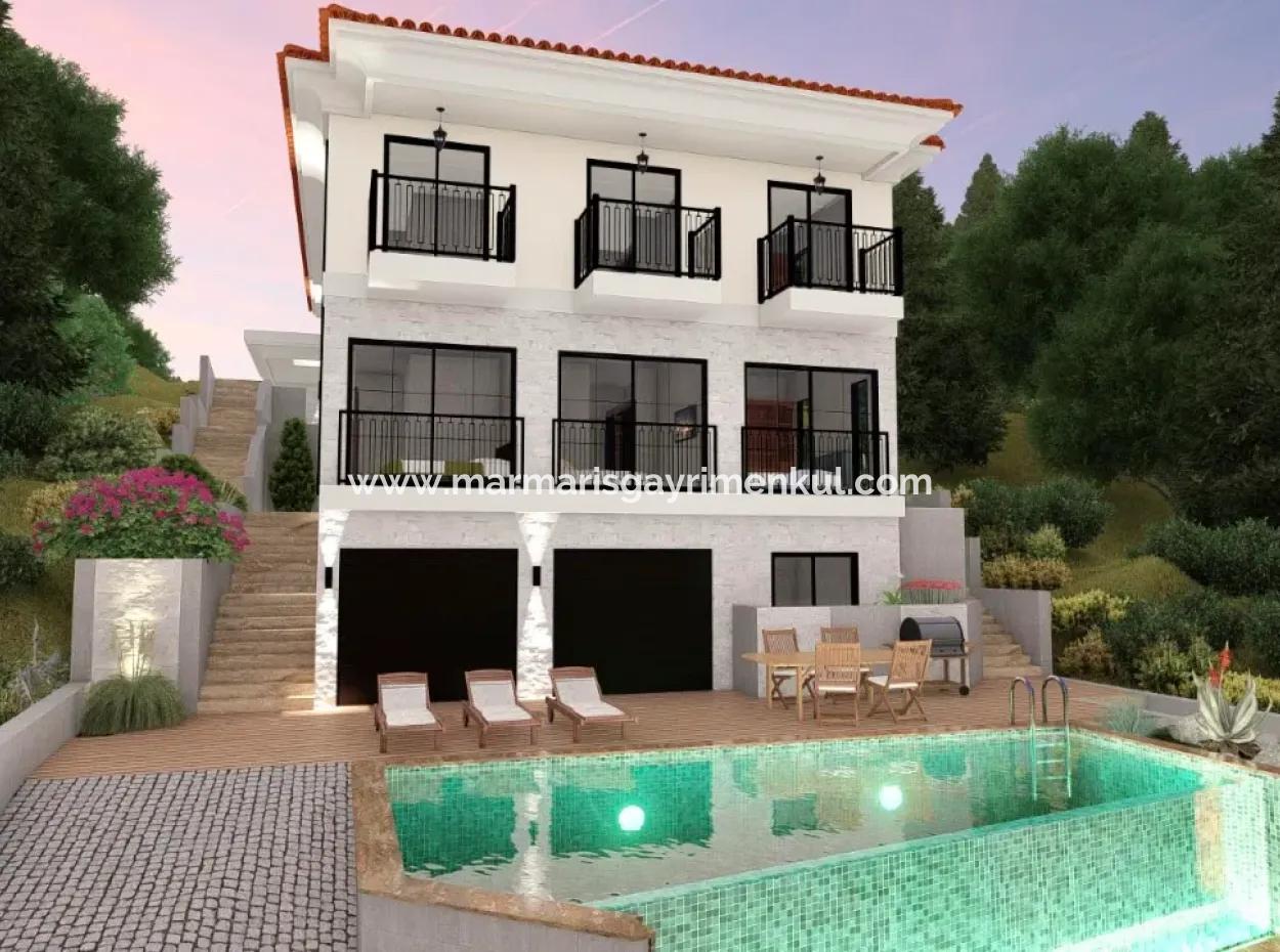 Boutique Hotel For Sale With 20 Rooms Infinity Pool With Forest View In Atakoy, 7 Km From Akyaka, Mugla