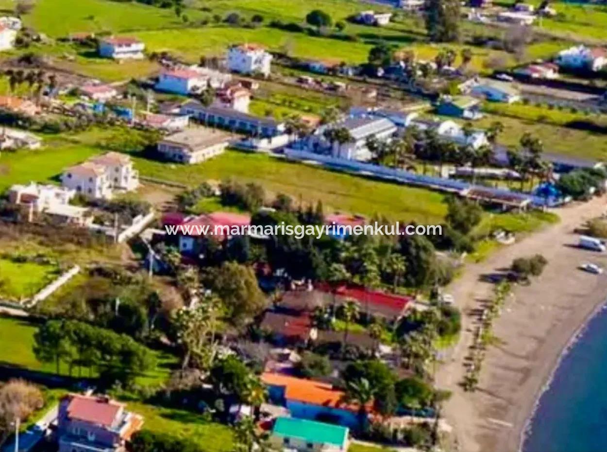 Land For Sale In Marmaris Hisarönü Bay Within A 6500M2 Tourism Area By The Sea