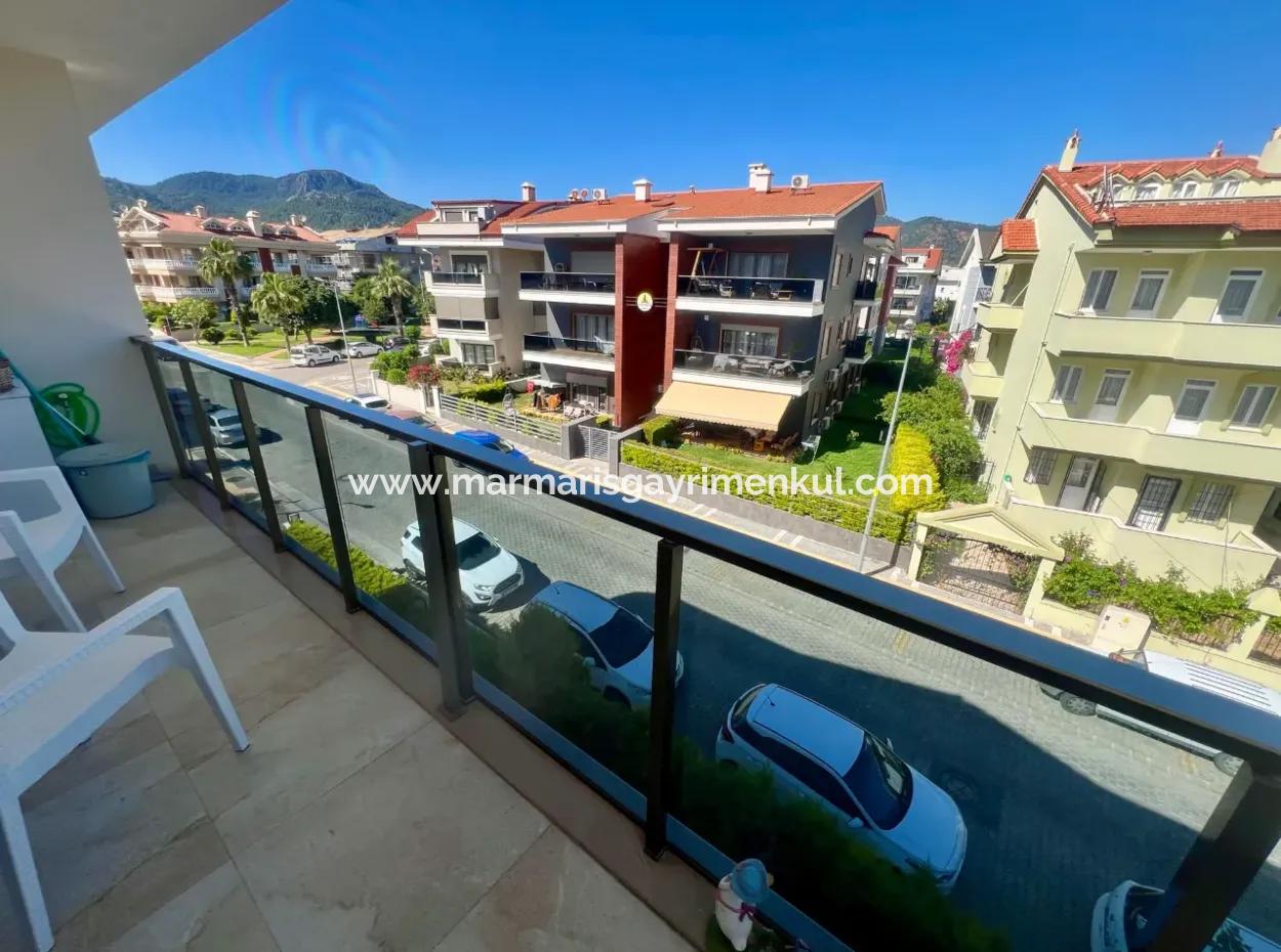 2 Rooms 1 Living Room New Building Upper Duplex Double Bathroom 90 M2 Apartment For Sale In The Center Of Marmaris Close To The Sea