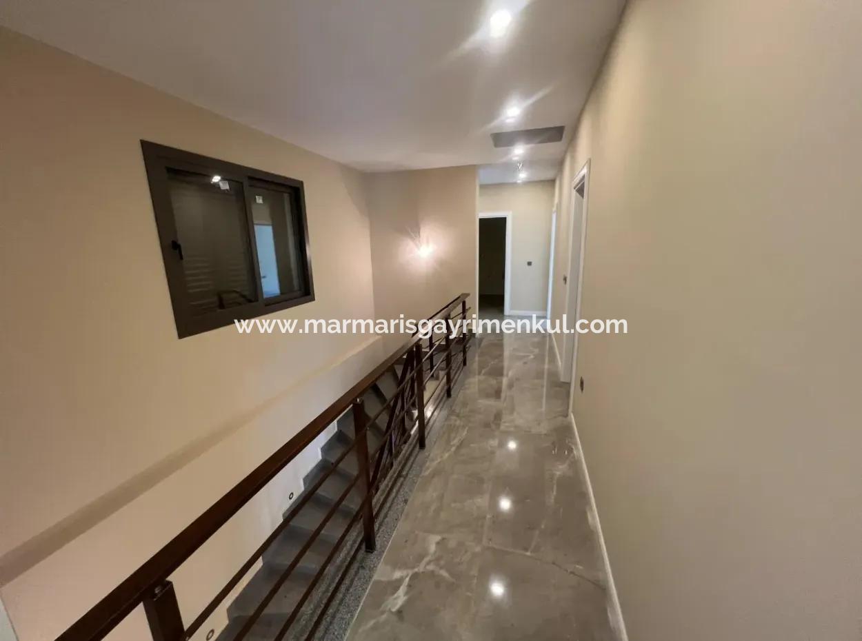 Ultra Luxury Villa For Sale In Icmeler Neighborhood Of Marmaris District, 4 Rooms 4 Bathrooms 240M2 With Swimming Pool In A Fully Detached 450M2 Plot With Forest View