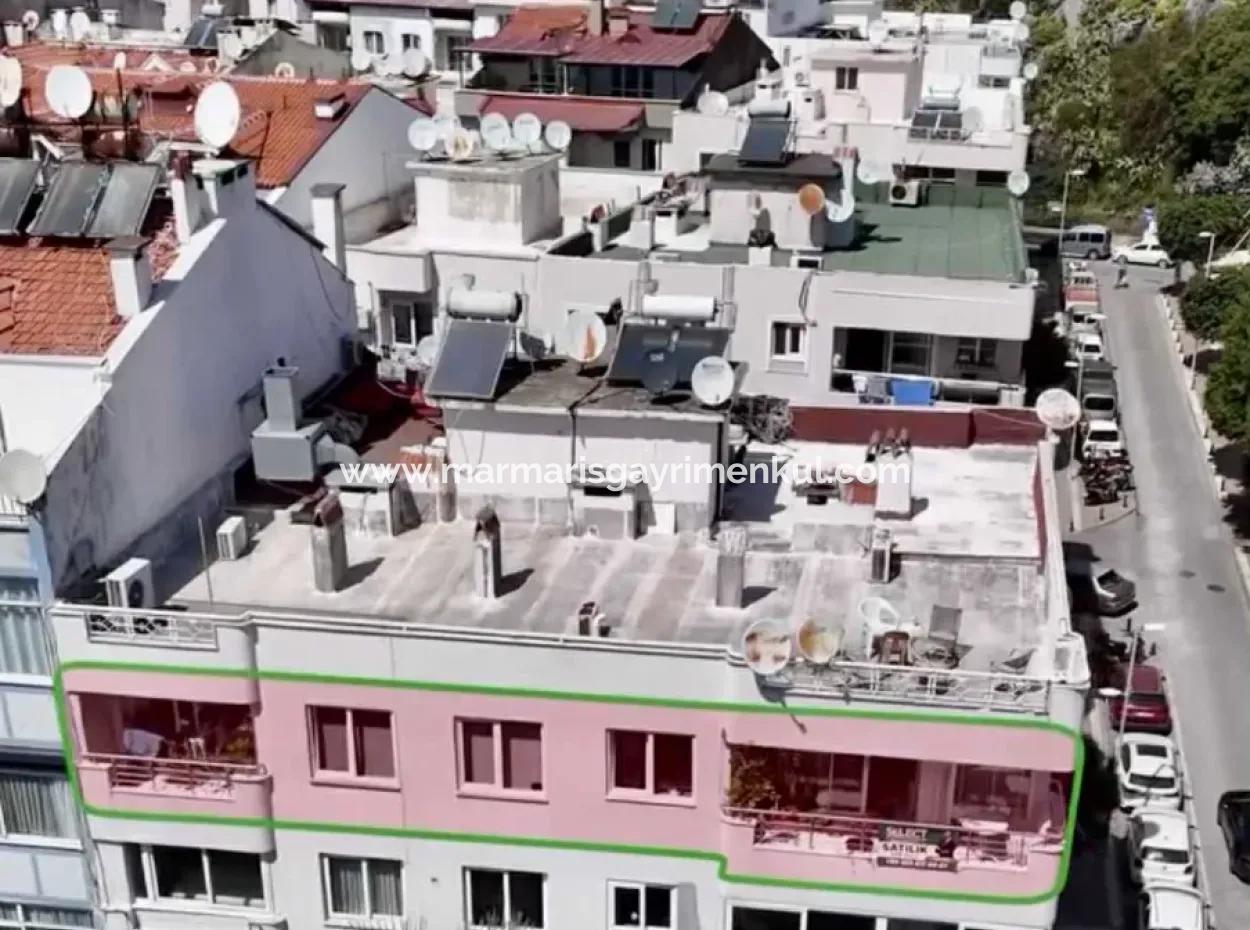 2 Rooms 1 Living Room 106M2 Mansion Apartment For Sale In A Magnificent Location By The Sea In The Center Of Marmaris