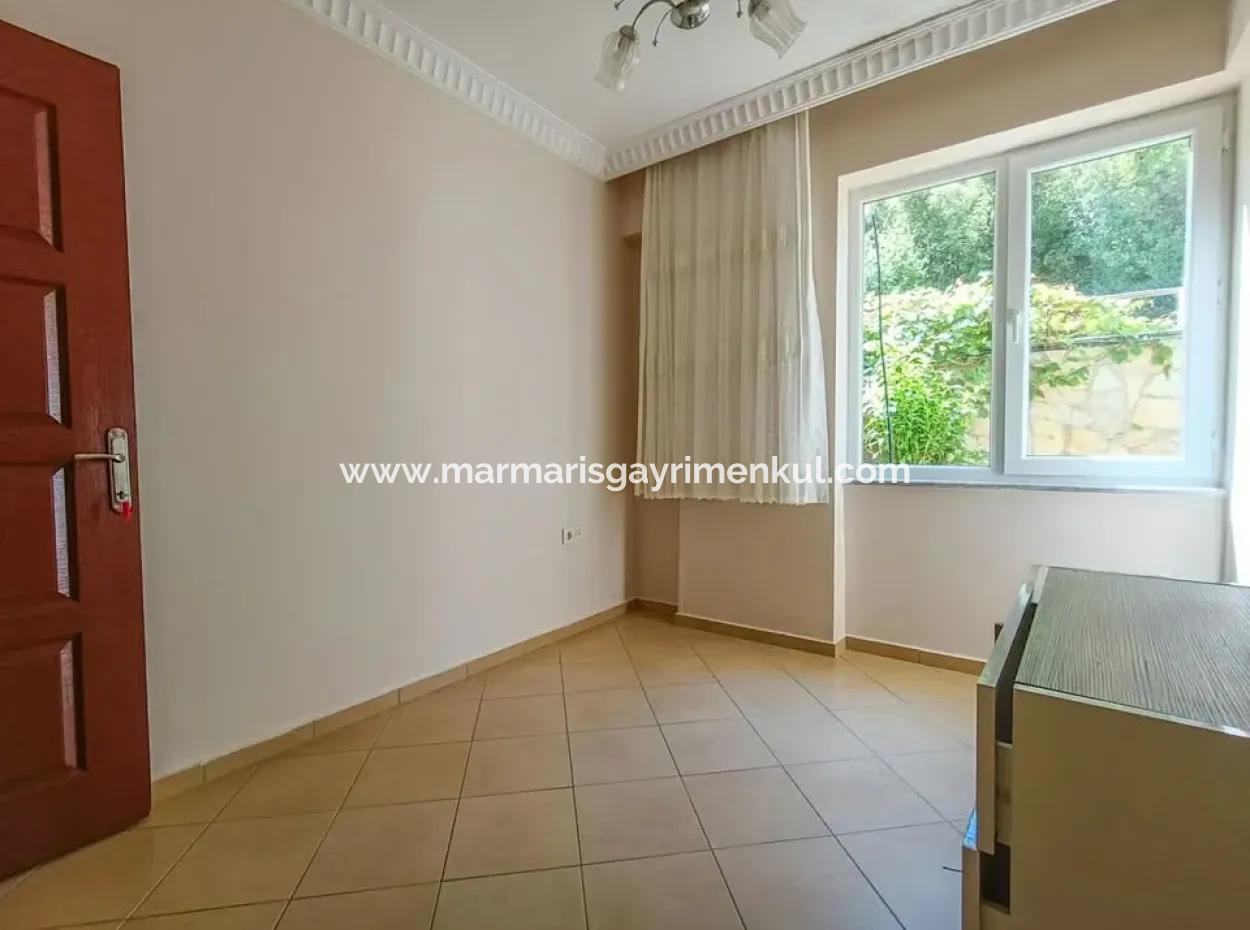 3 1 Garden Duplex Apartment For Sale In Beldibi Neighborhood Of Marmaris District In A Complex With Nature View Swimming Pool