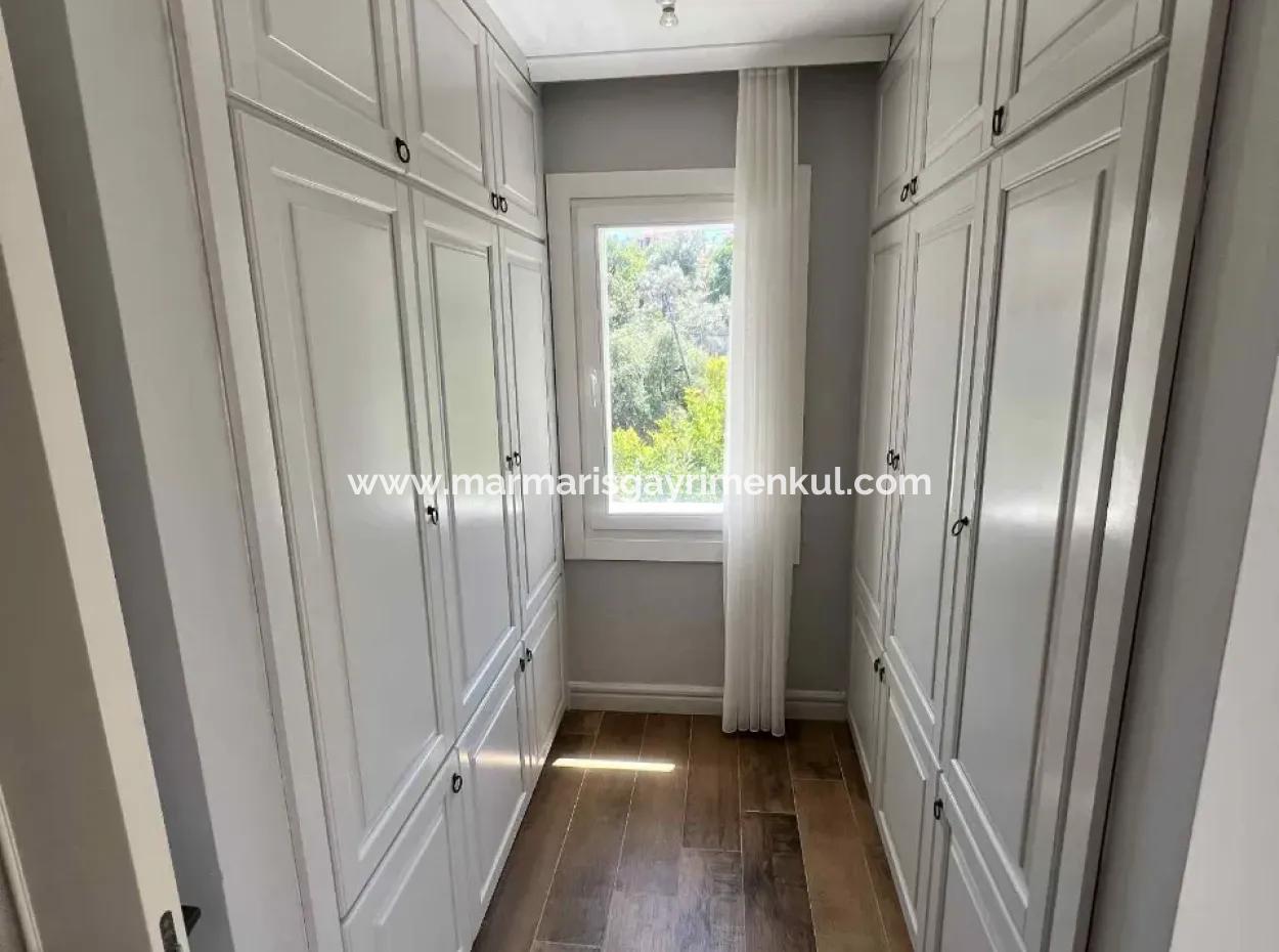 3 Rooms 1 Living Room 140M2 2 Villas For Sale With Swimming Pool With Magnificent Sea View In Selimiye Neighborhood Of Marmaris District