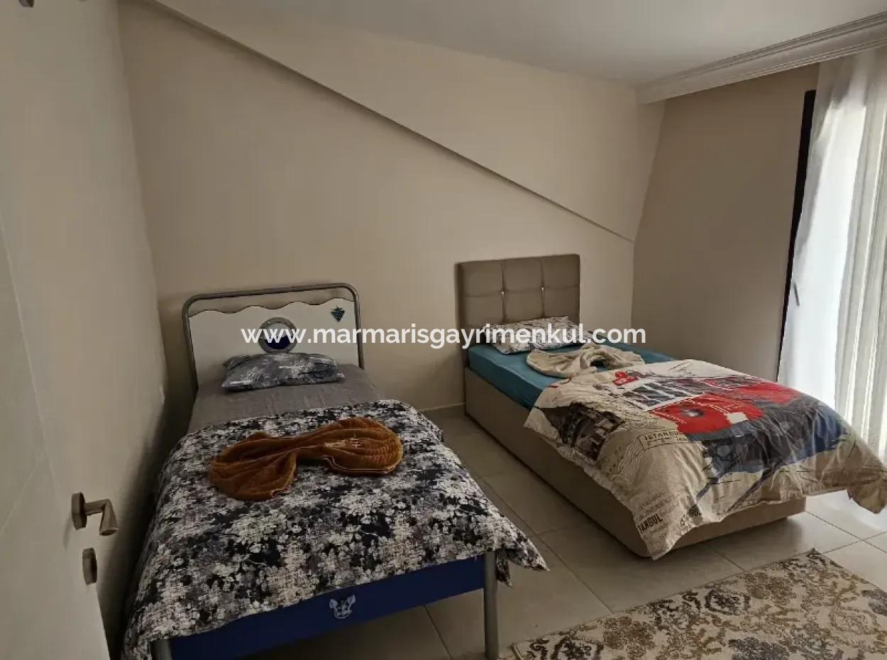 Beldibi Neighborhood 3 1 Roof Duplex Furnished Flat For Rent