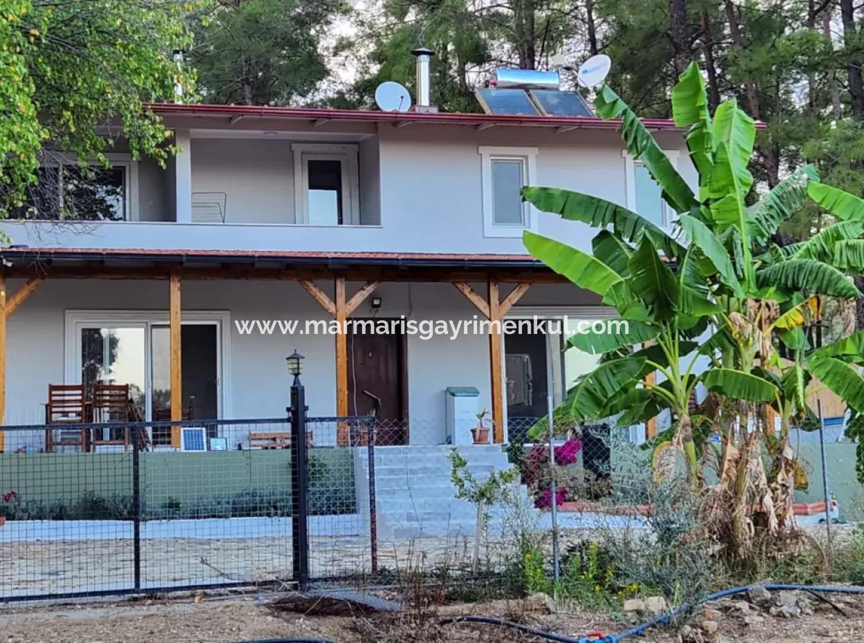 Ortaca Neighborhood For Sale 10.000 M2 Custom Made Farmhouse With Pool