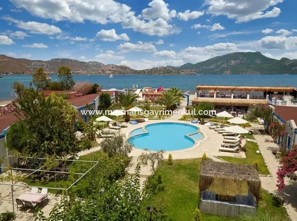 At A Distance Of 40 Km From Marmaris 30 Room Boutique Hotel By The Sea For Sale