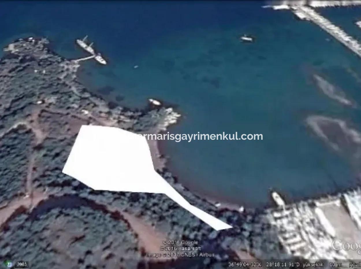 5500M2 Land For Sale Village House In The Centre Of Marmaris By The Sea Inside The Harbour