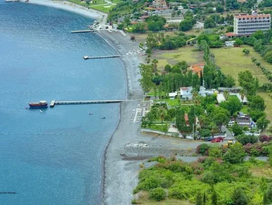 Marmaris,For Sale Built On A Plot Of 5000 M2 E 18 Km Away From The Villa And The Existing Pier Restaurant