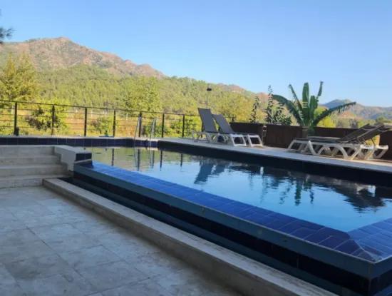 Ortaca Neighborhood For Sale 10.000 M2 Custom Made Farmhouse With Pool