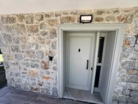 3 Rooms 1 Living Room 140M2 2 Villas For Sale With Swimming Pool With Magnificent Sea View In Selimiye Neighborhood Of Marmaris District