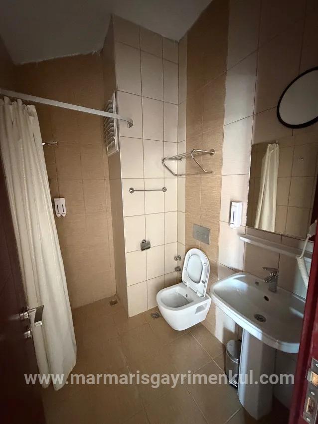 Marmaris merkezinde kiralık eşyalı 1+0 daire