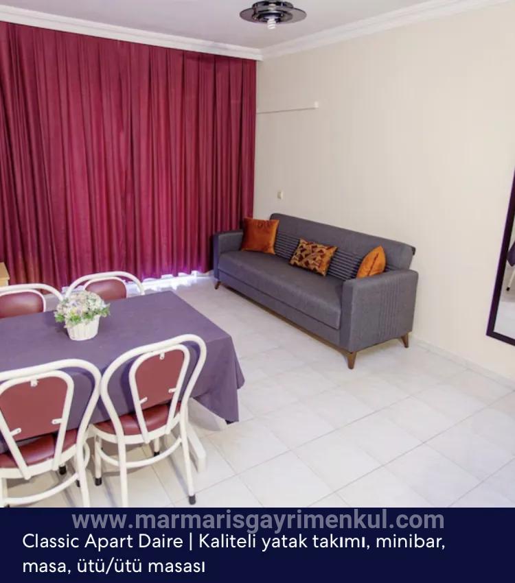Marmaris merkezinde satılık 41 odalı apart otel