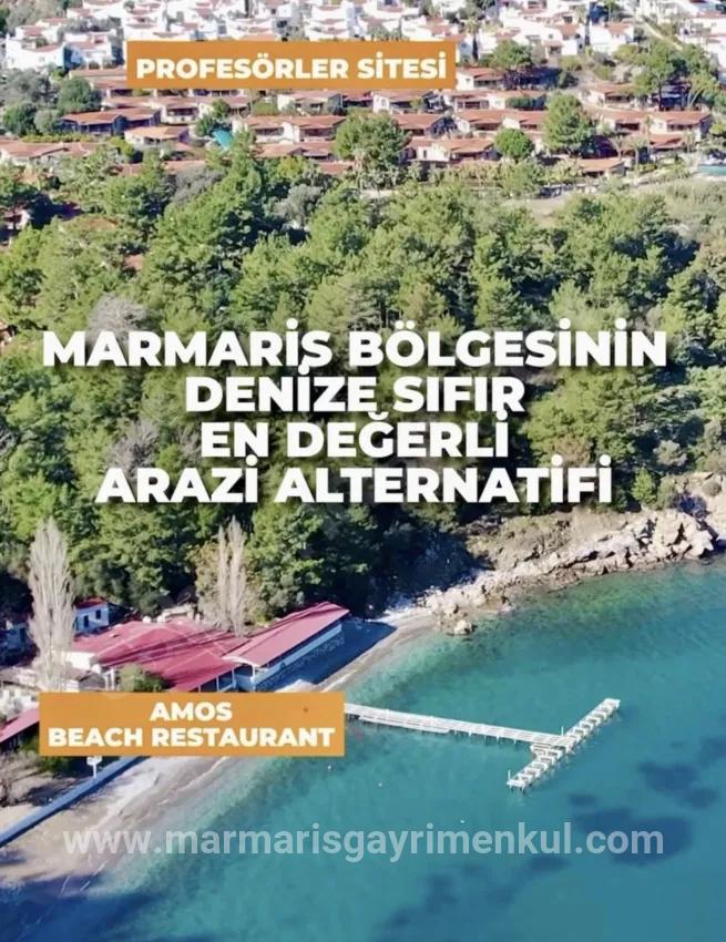 Marmaris Turunç koyunda denize sıfır 4700 m2 kontrollü kullanım alanı
