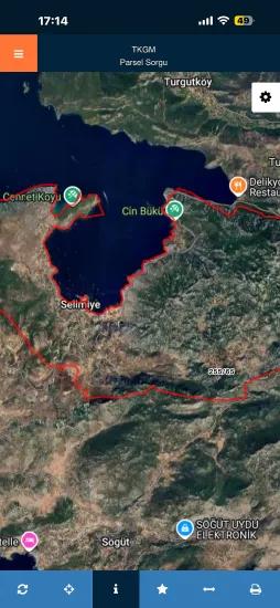 Marmaris Selimiye köyünde yatırım İçin uygun 773 m2 satılık tarla
