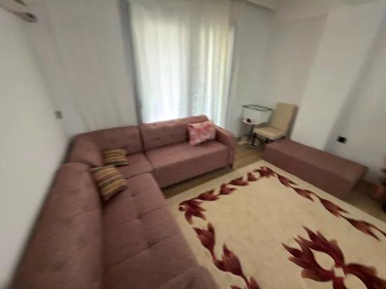 Dalaman merkezinde eşyalı 1+1 kiralık sıfır daire