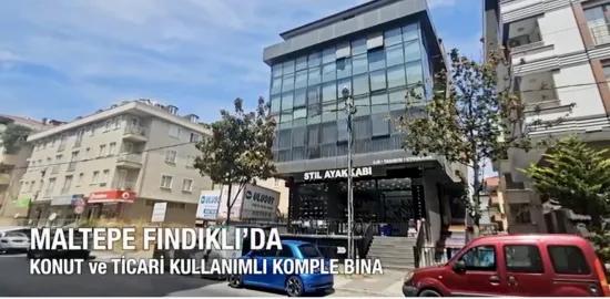 İstanbul Maltepe’de satılık, kira getirisi yüksek, değerli bina