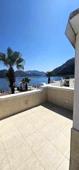 Marmaris İçmeler Denize Sıfır Dubleks Müstakil Eşyalı Satılık 3+1