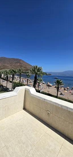 Marmaris İçmeler Denize Sıfır Dubleks Müstakil Eşyalı Satılık 3+1