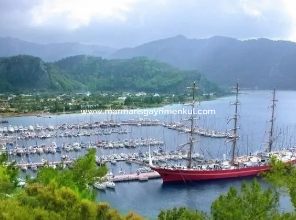 Marmaris İlçesi Orhaniye Köyünde Denize Sıfır 6000 M2 Satılık Koy