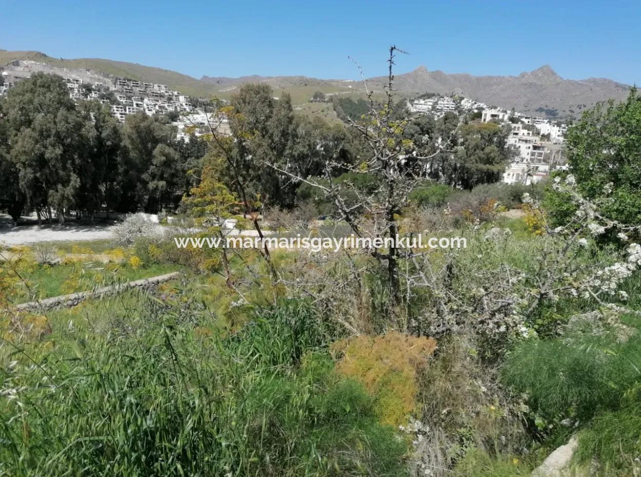 Bodrum Akyarlar Mevkisinde Denize Sıfır 4000M2 Turizm İmarlı Satılık Arsa