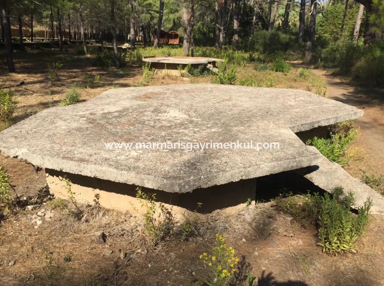 Bördübet Koyunda 7500M2 Arsa İçerisinde Bungalow Otel İçin Uygun Satılık Arsa